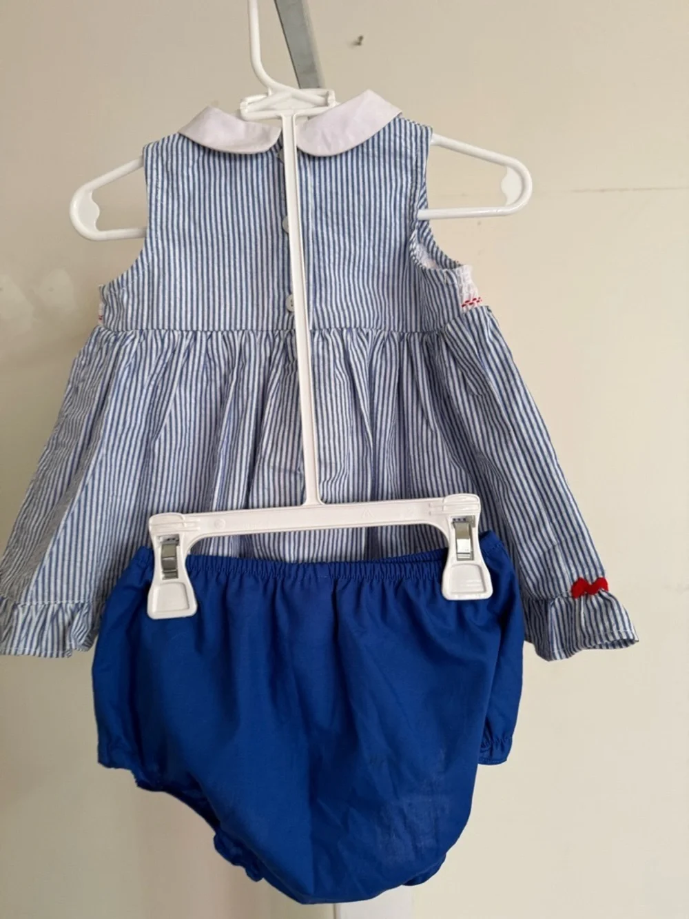 NWT Goodlad Smocked Crab Diaper Set